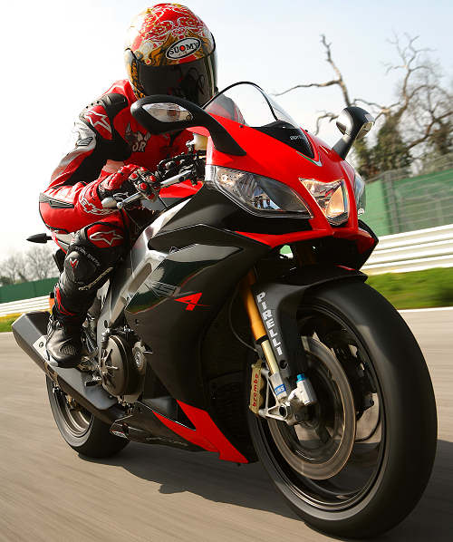 Aprilia RSV4 1000 FACTORY 2009 test drive
