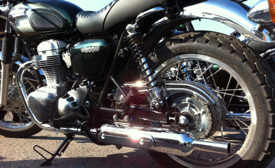 Kawasaki W 800 2011 test drive
