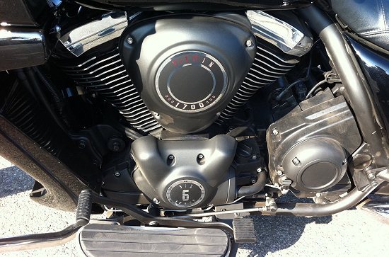 Kawasaki VN 1700 VOYAGER CUSTOM 2011 test drive