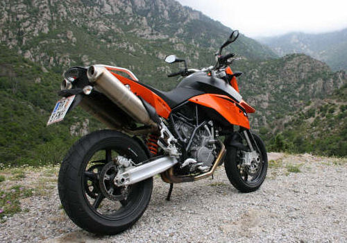 KTM 990 SM Supermoto 2008 test drive