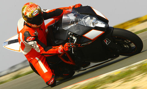 KTM 1190 RC8 R 2009 test drive
