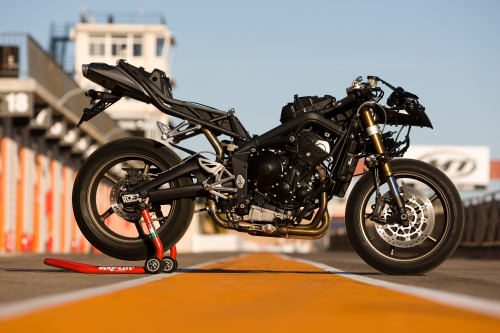 Triumph 675 Daytona 2009 test drive