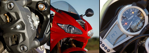 Triumph 675 Daytona 2009 test drive