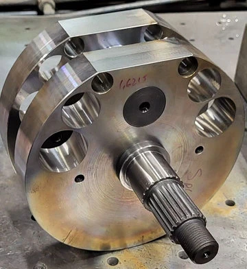 Crankshaft to the Hackel-Wright Chopper 1700