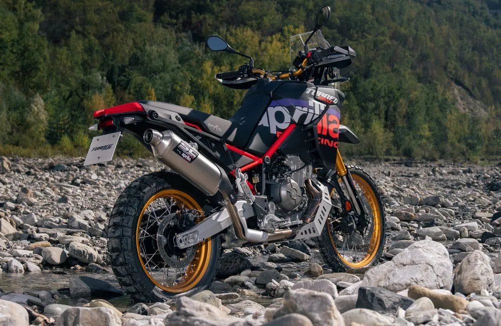 Aprilia Tuareg 660 Rally - en offroad