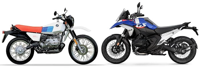 BMW R 80 G/S - BMW R 1300 GS