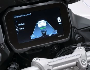 Ducati 1158 Multistrada V4 - avec radars embarqués et écran TFT 6,5"