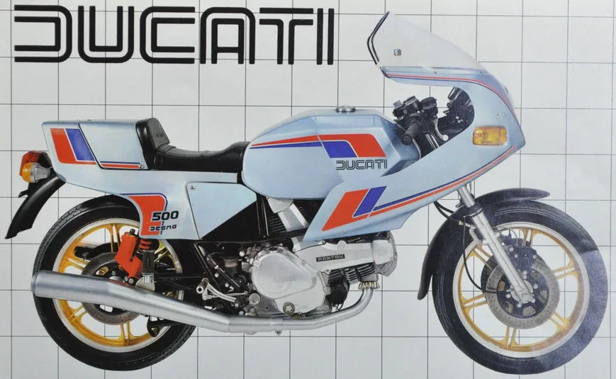 Une Ducati SL 500 Pantah