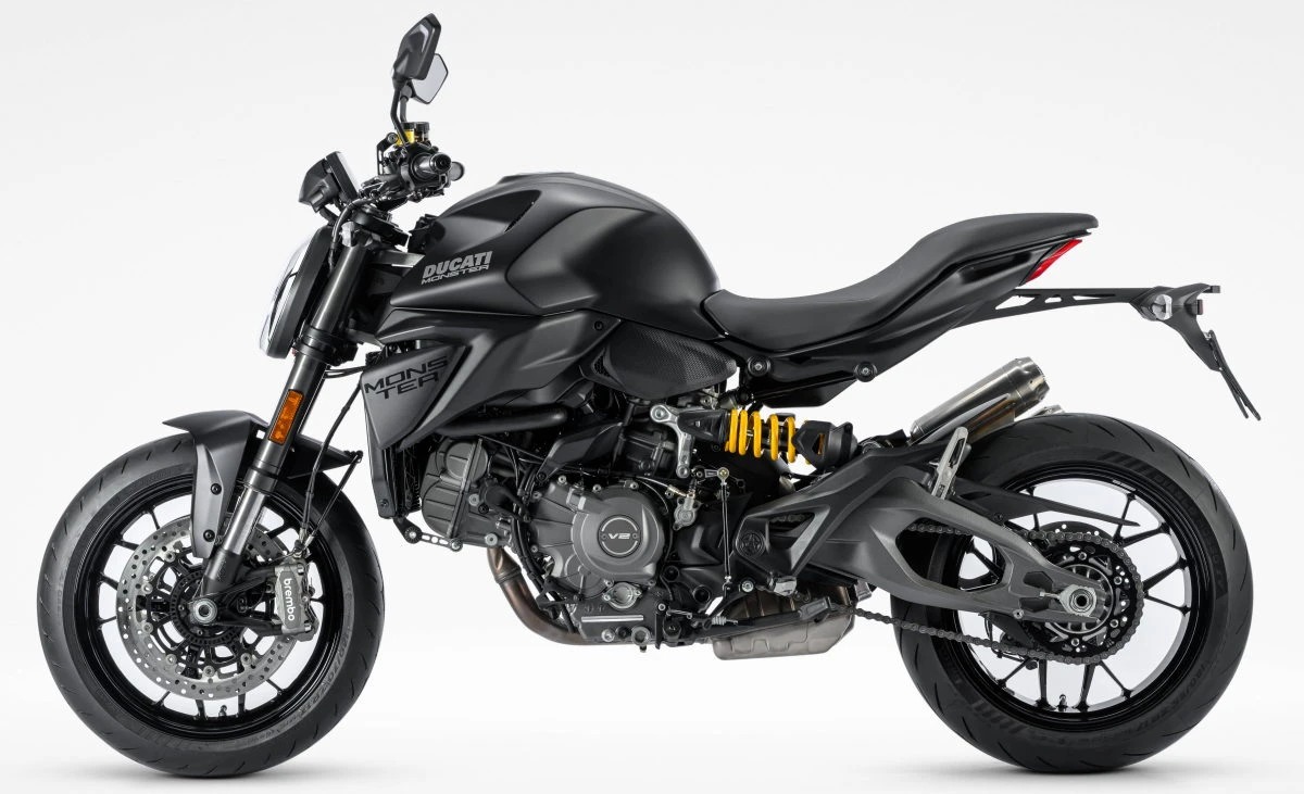 Une moto Ducati Monster Dark de 2027