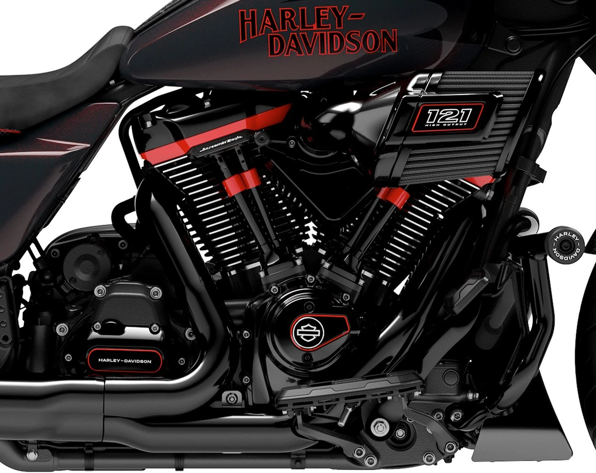 le moteur de la Harley-Davidson CVO 1980 Street Glide ST
