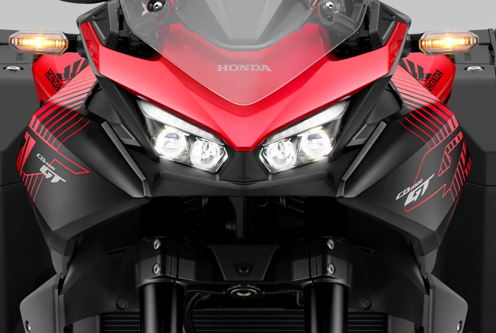 L'avant de la Honda CB1000GT