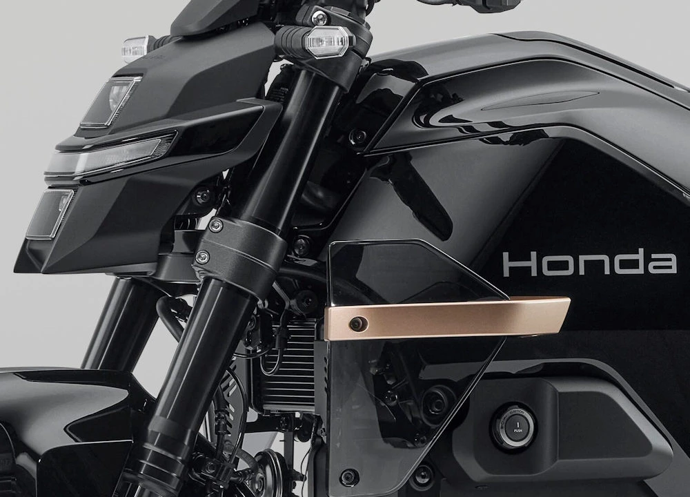 L'avant de la Honda WN7