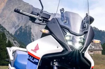 Honda 750 Transalp headlight