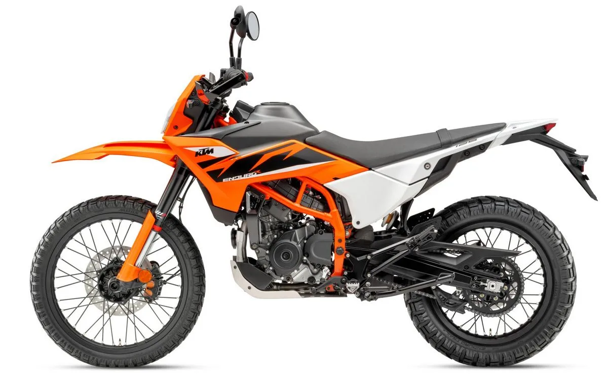 KTM 125 Enduro R - vue de gauche