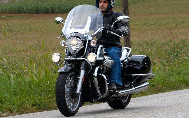Moto-Guzzi 1400 California Touring 2013 test drive