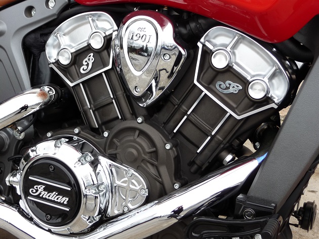 Indian 1133 SCOUT 2016 test drive