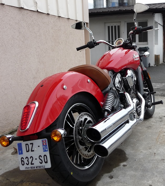 Indian 1133 SCOUT 2016 test drive