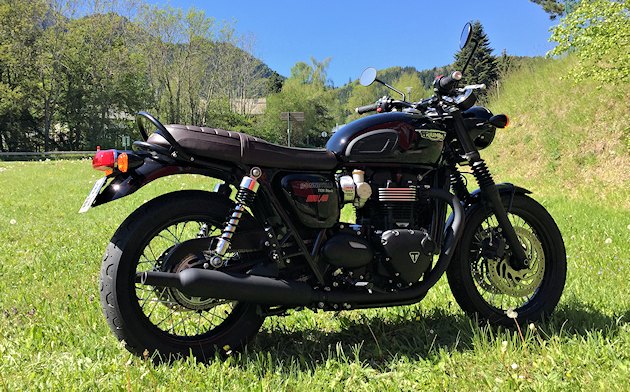 Triumph 1200 BONNEVILLE T 120 2016 test drive
