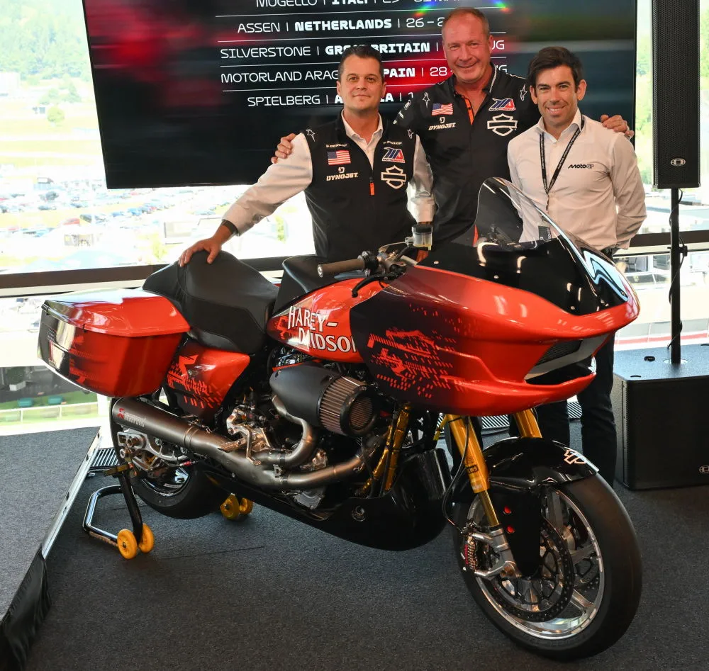 Présentation de la Harley-Davidson Bagger World Cup
