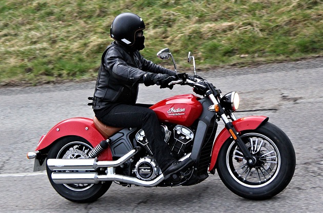 Indian 1133 SCOUT 2016 test drive