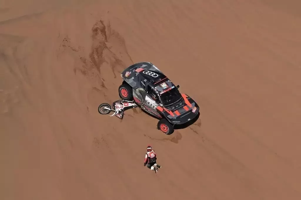 Accident Rallye Dakar 2024