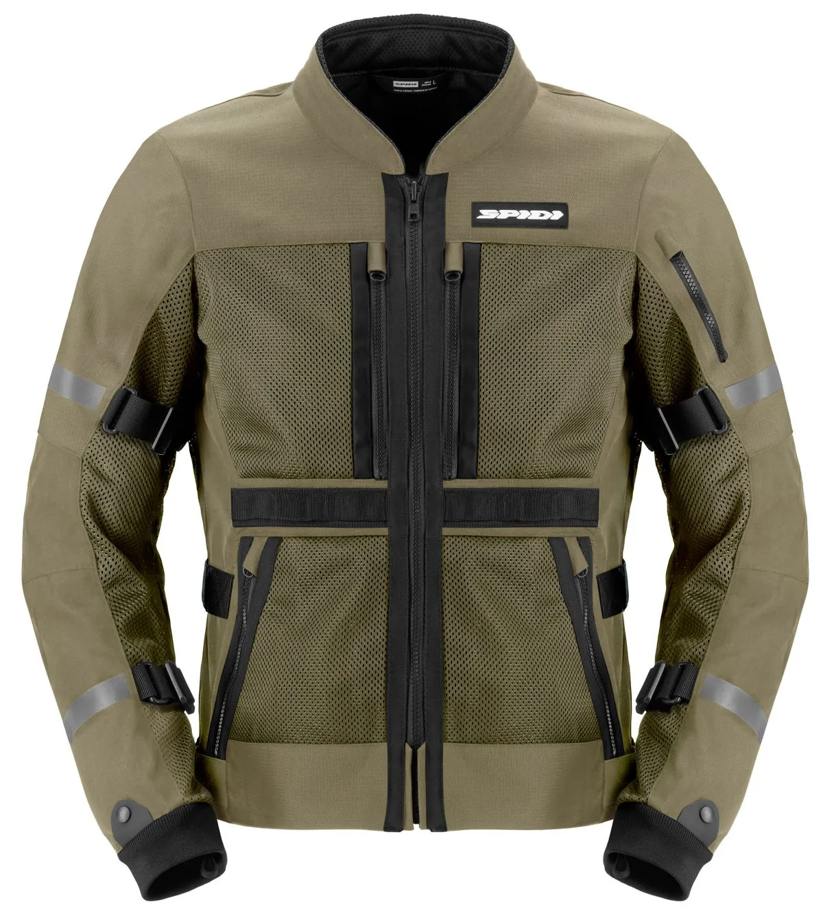 Un blouson moto de couleur kaki Spidi Tech Armor 2