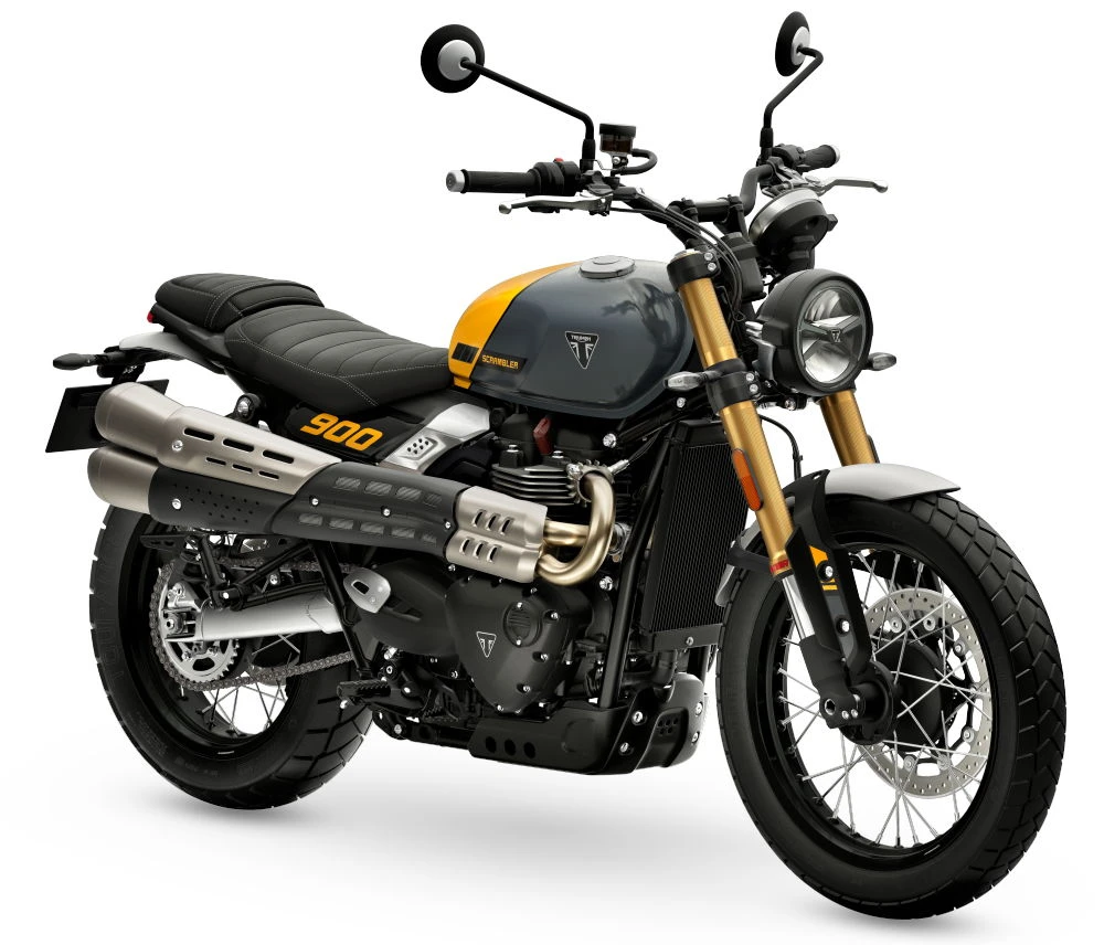 Une Triumph 900 Scrambler 2026