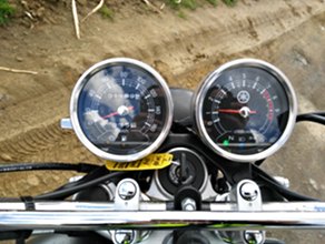 Yamaha SR 400 2016 test drive