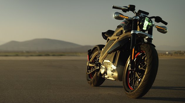 Harley-Davidson LiveWire 2015 test drive