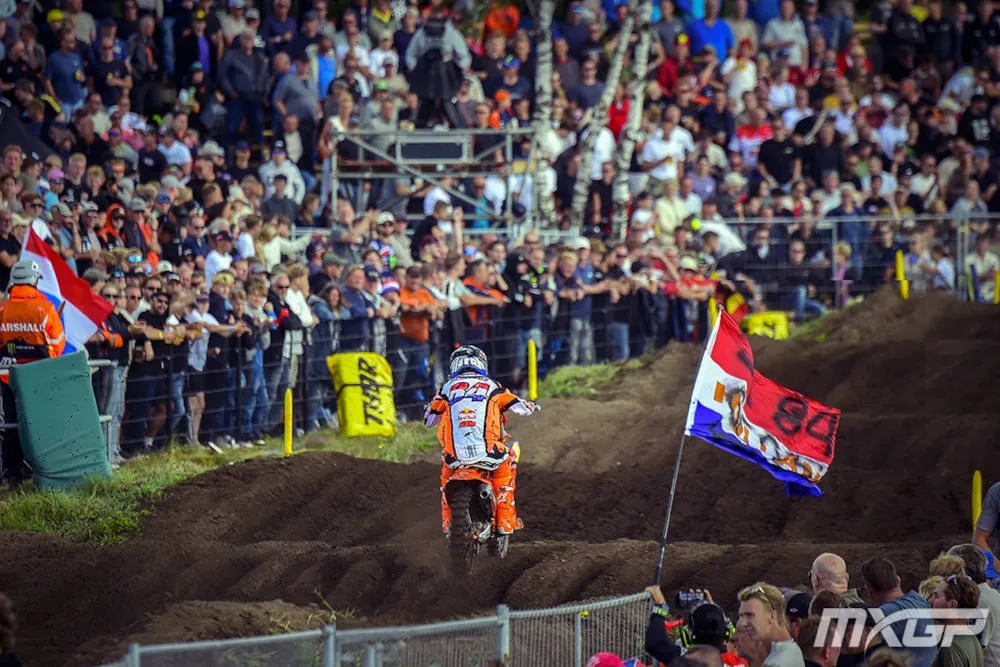 Jerfrrey Herlings devant son public au GP des Pays-Bas
