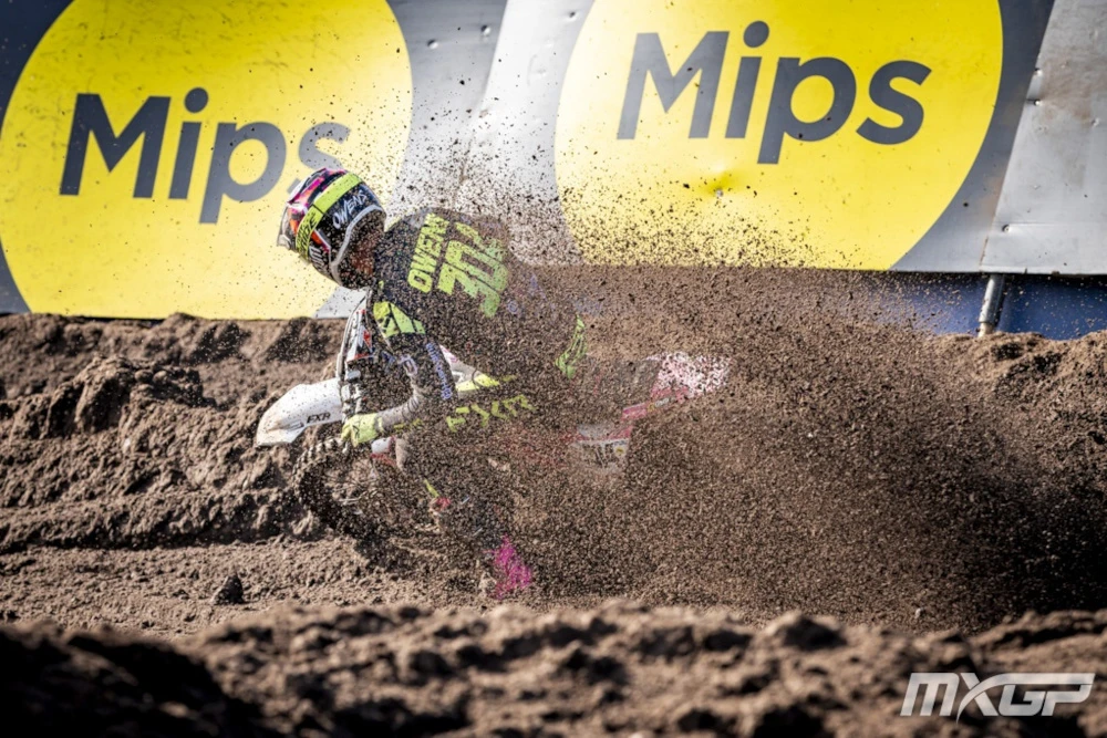 Owens lors du grand prix MX Euro 250 des Pays-Bas en 2025