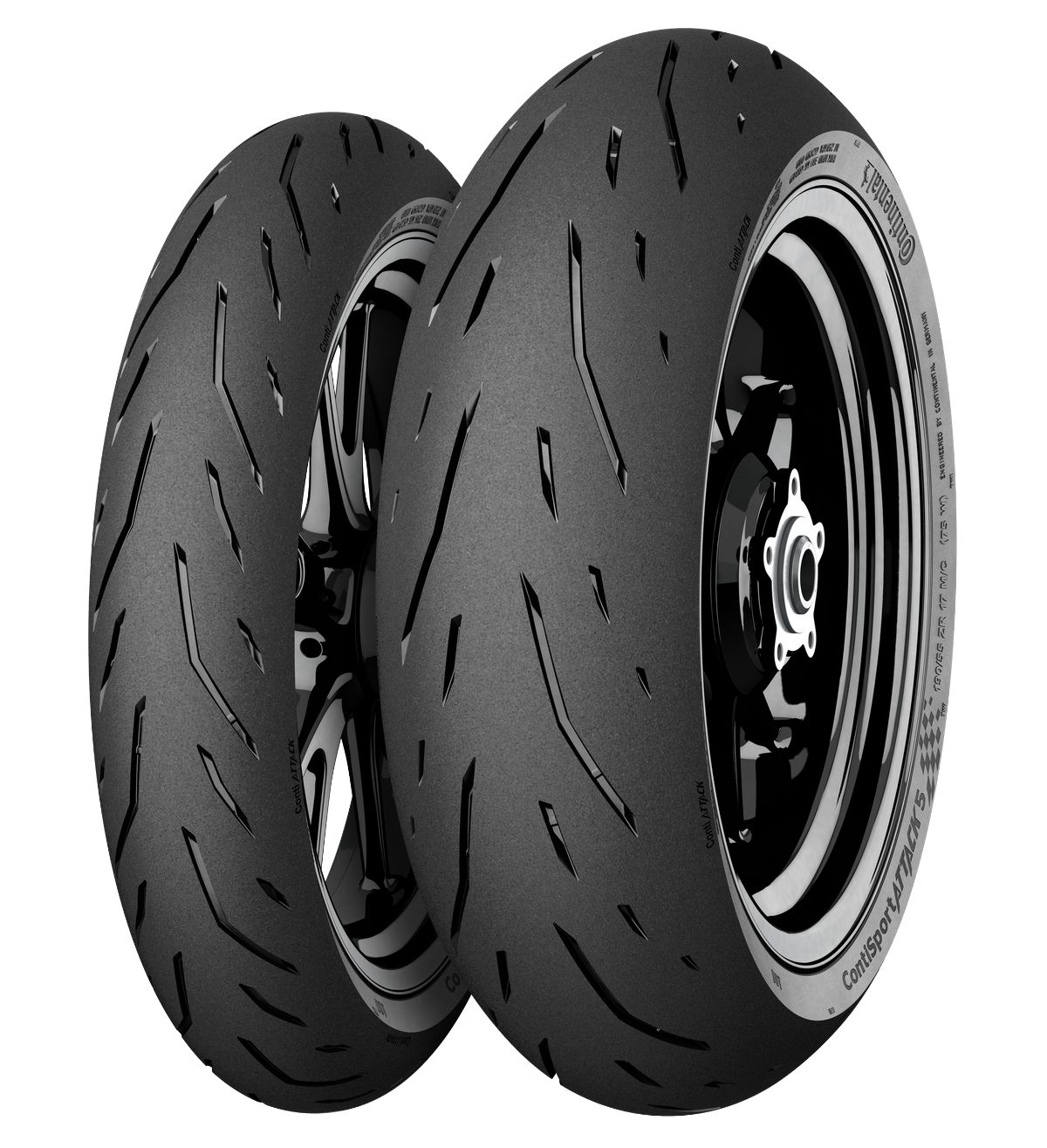 a set of Continental ContiSportAttack 5 tires