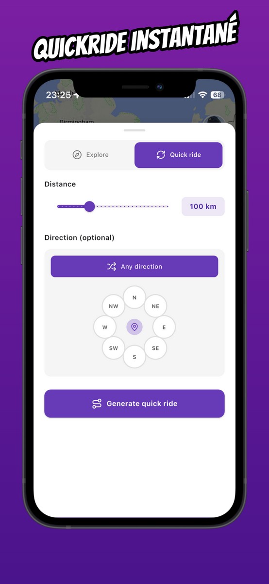 Setting up the Vroom GPS app to get started quickly