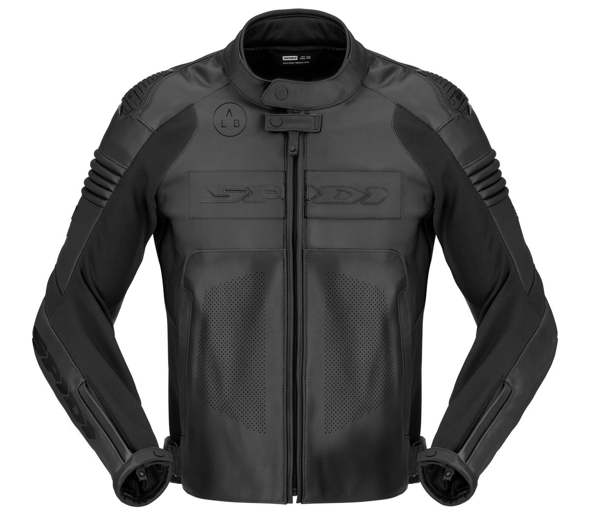 A black Spidi Hyper-V Pro Perforated jacket