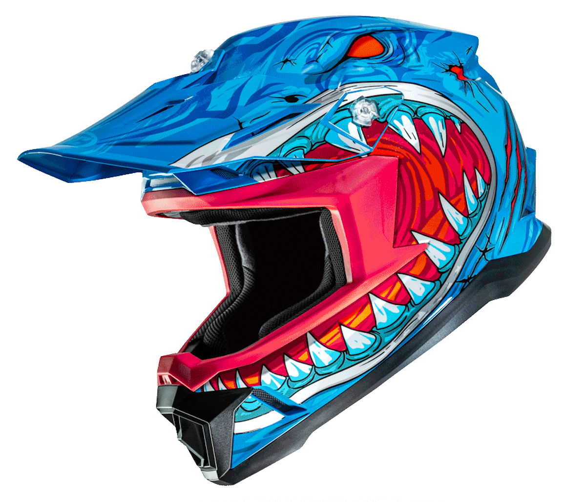 An HJC Y50 helmet