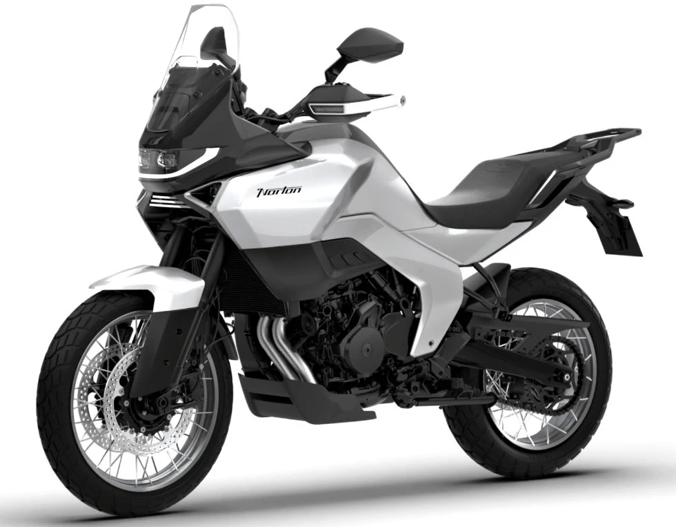 Une moto Norton 600 Atlas de 2026