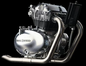 Le bicylindre 648 cm3 des Continental GT et Interceptor