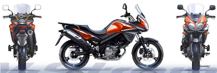 Suzuki DL 650 V-STROM 2012 test drive