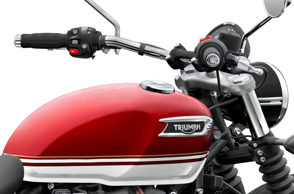 Le réservoir de la Triumph 1200 Speedmaster 2026